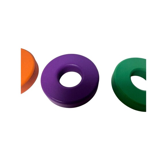 Lovevery The Babbler Play Kit Flexible Wooden Stacker 3 REPLACEMENT Ring Set - Picture 4 of 9